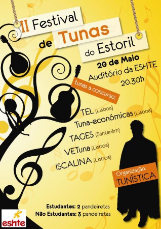 II Concurso de Tunas do Estoril - org. Tunistica